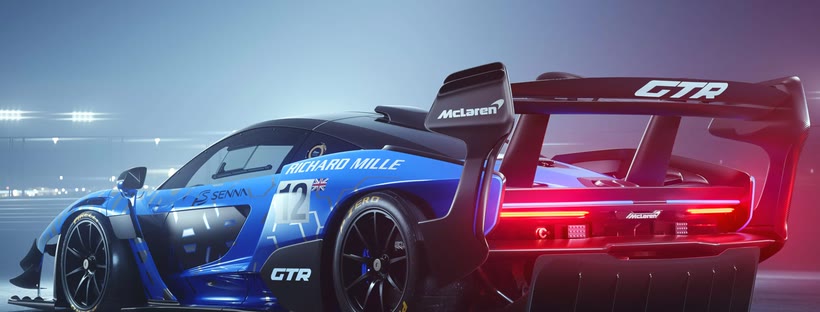 McLaren Senna GTR Facebook cover photo (Cars & Motorcycles)
