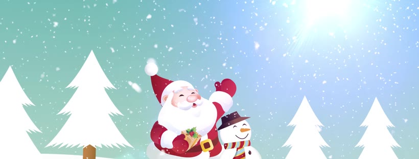 Christmas Facebook cover photo (Travel)