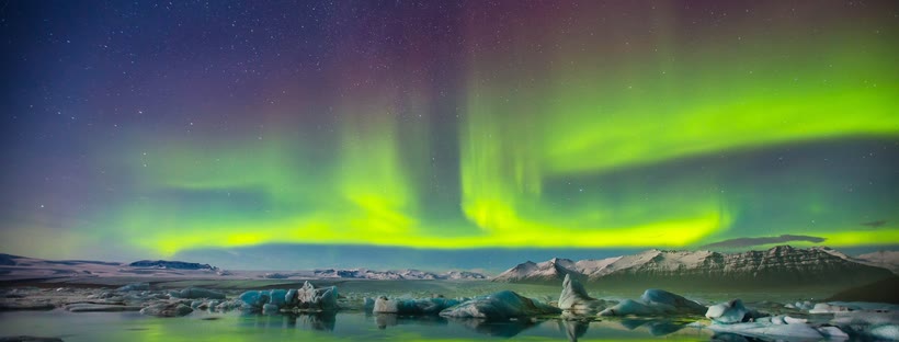 Aurora Borealis Facebook cover photo (Nature)