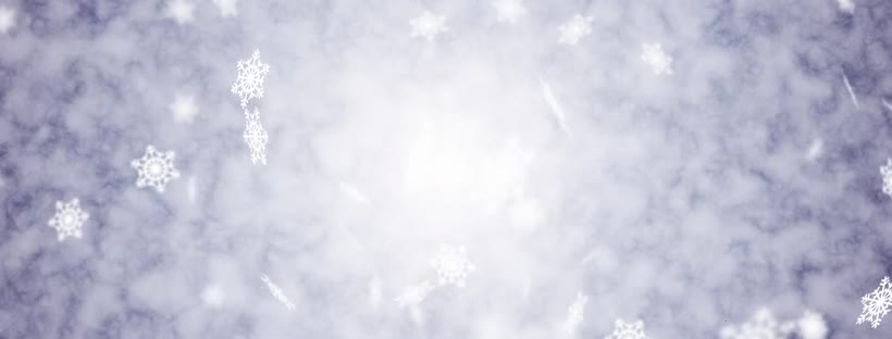 Snow Falling Facebook cover photo (Seasons)