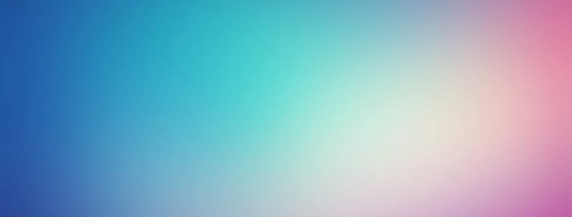 Green blue violet gradient Facebook cover photo (Abstract)