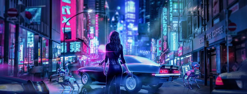 Cyberpunk 2077 Facebook cover photo (Games)