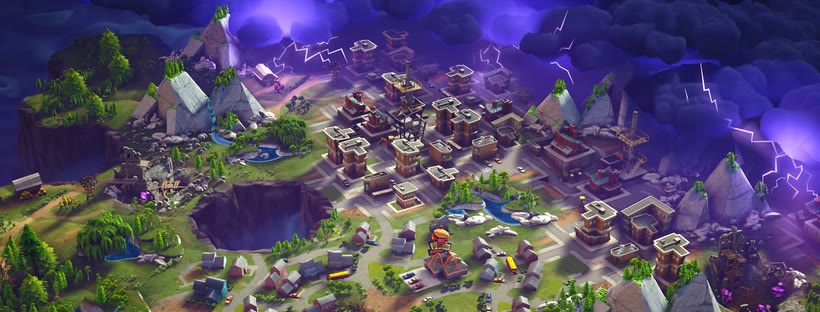 Fortnite location Facebook cover photo (Games)