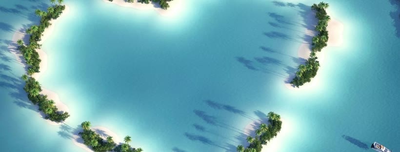 Tropical islands Facebook cover photo (Travel)