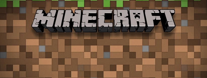Minecraft background Facebook cover photo (Games)
