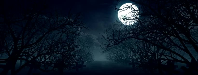 Full moon Facebook cover photo (Nature)