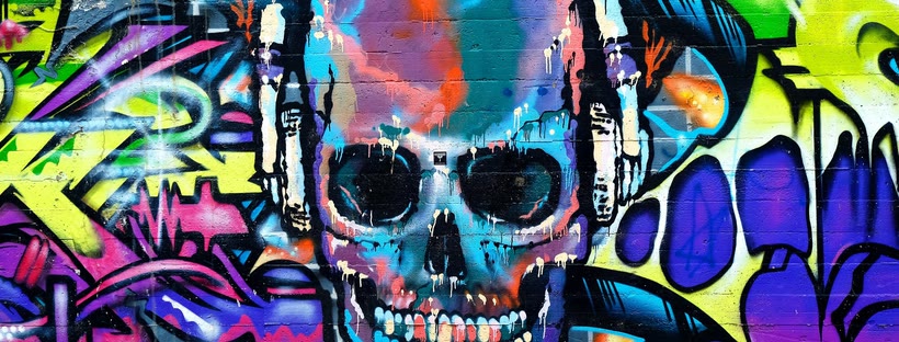 Graffiti Facebook cover photo (Art & Design)