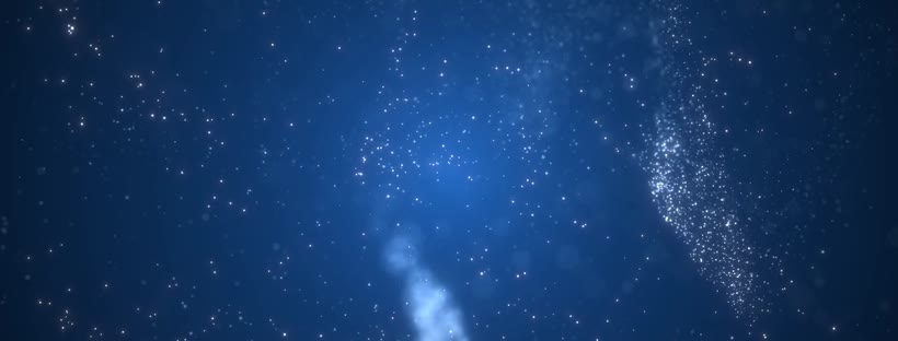 Waves of energy Facebook cover photo (3D graphics)