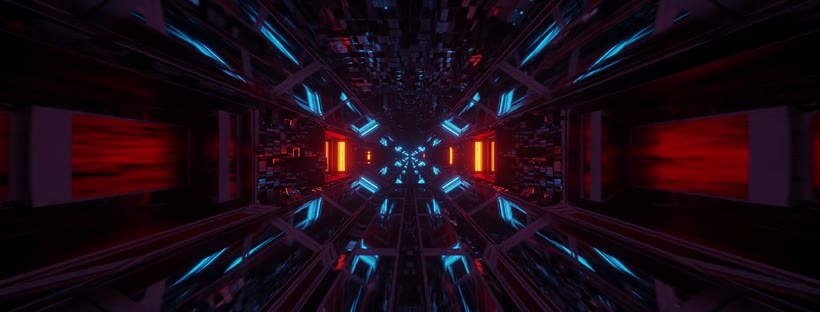Fantasy tunnel Facebook cover photo (Fantasy)