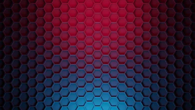 3D hexagonal background theme of 3D graphics