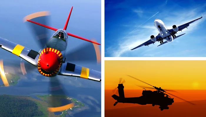 Airplanes & Helicopters themes collections